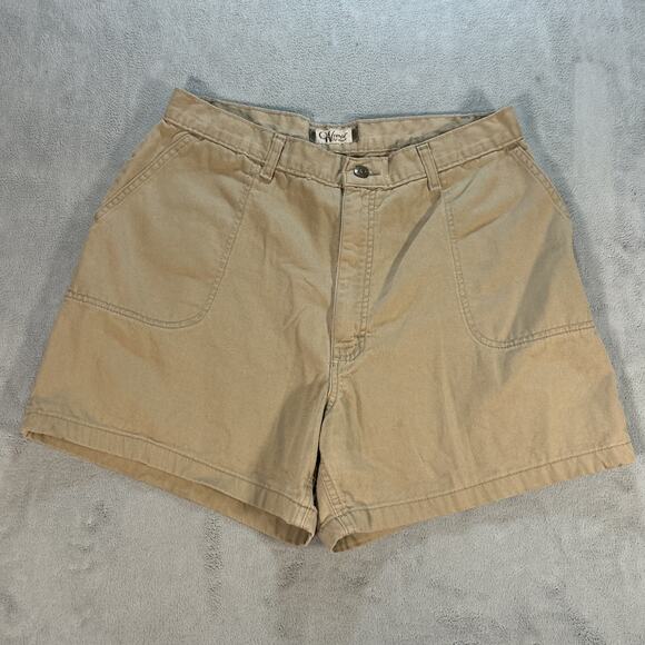 90s Wrangler Safari Shorts Womens 33X4 Shortie Outdoor Traveler Camping Hiking - Picture 1 of 9